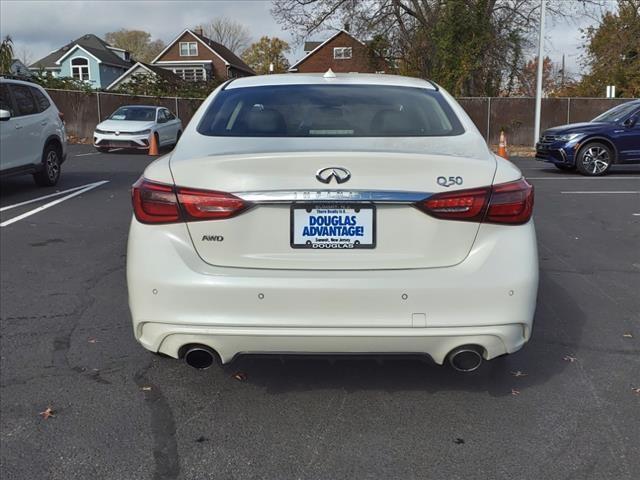 used 2021 INFINITI Q50 car, priced at $25,988