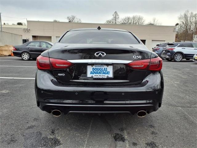 used 2022 INFINITI Q50 car, priced at $30,888