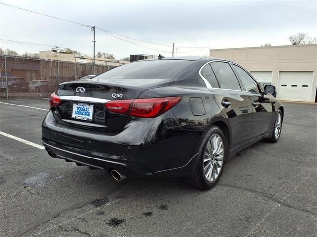 used 2022 INFINITI Q50 car, priced at $30,888