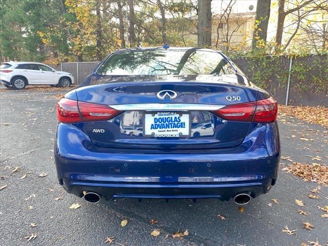 used 2022 INFINITI Q50 car, priced at $33,888