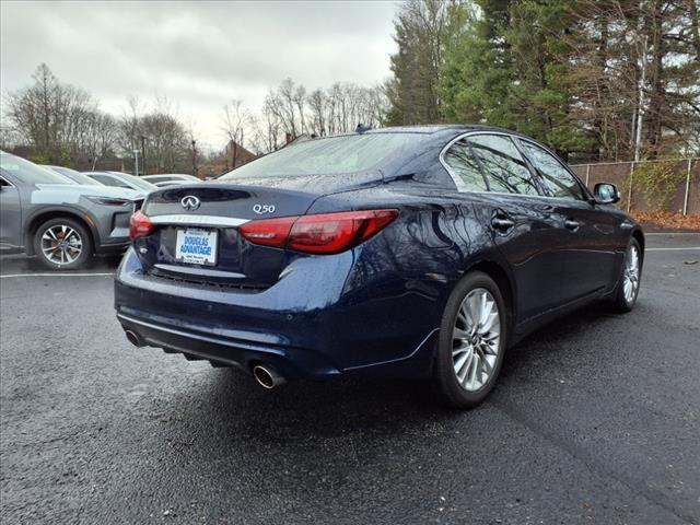 used 2021 INFINITI Q50 car, priced at $28,888