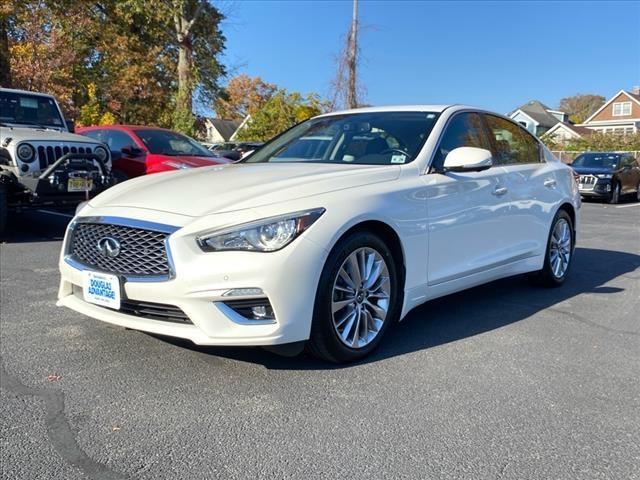 used 2021 INFINITI Q50 car, priced at $27,888