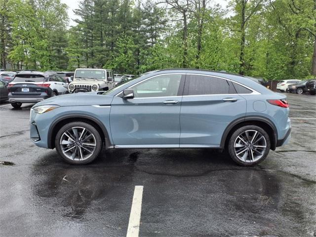 used 2025 INFINITI QX55 car, priced at $44,888