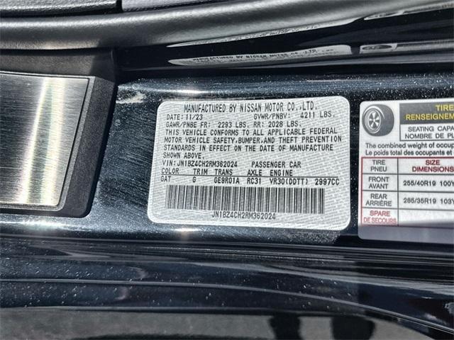 used 2024 Nissan Z car, priced at $52,599