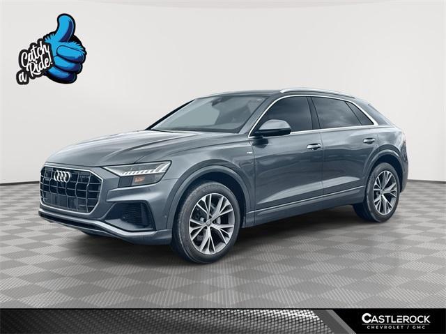 used 2021 Audi Q8 car, priced at $44,399