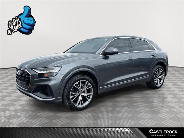 used 2021 Audi Q8 car, priced at $35,698