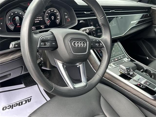 used 2021 Audi Q8 car, priced at $35,698