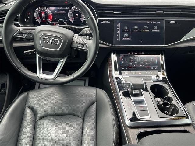 used 2021 Audi Q8 car, priced at $35,698