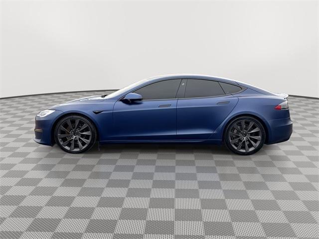 used 2021 Tesla Model S car, priced at $58,299