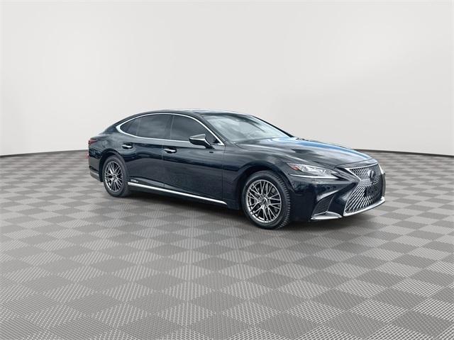 used 2019 Lexus LS 500h car, priced at $45,599
