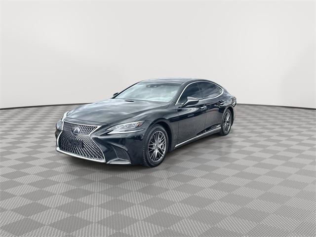 used 2019 Lexus LS 500h car, priced at $45,599