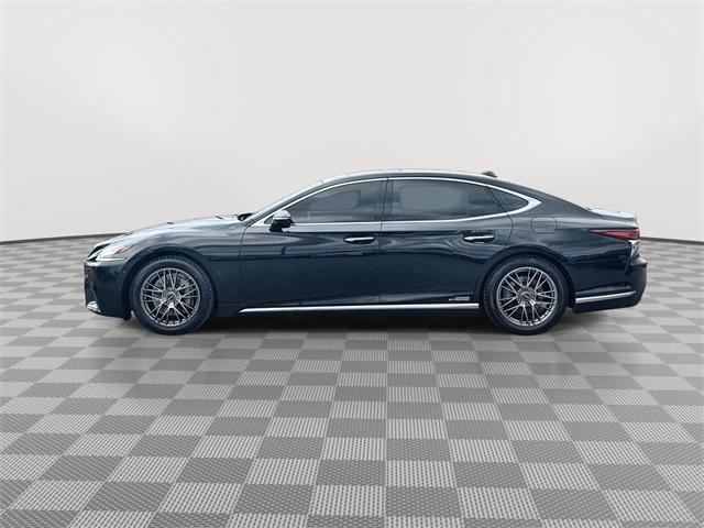 used 2019 Lexus LS 500h car, priced at $45,599