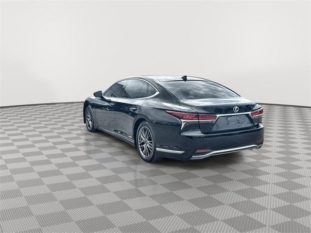 used 2019 Lexus LS 500h car, priced at $45,599