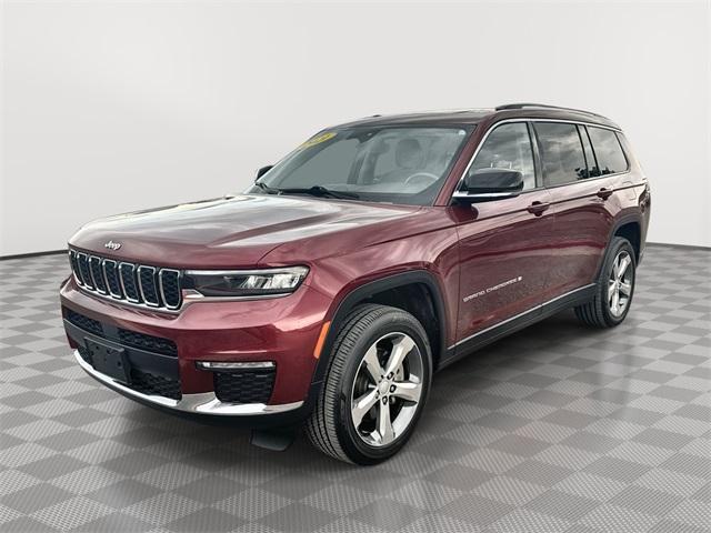 used 2021 Jeep Grand Cherokee L car, priced at $30,099