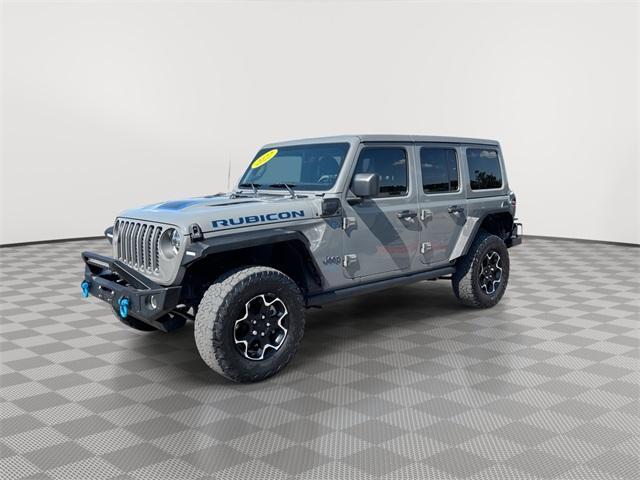 used 2022 Jeep Wrangler Unlimited 4xe car, priced at $32,899