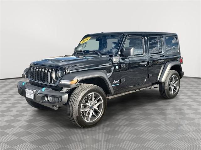 used 2024 Jeep Wrangler 4xe car, priced at $31,899