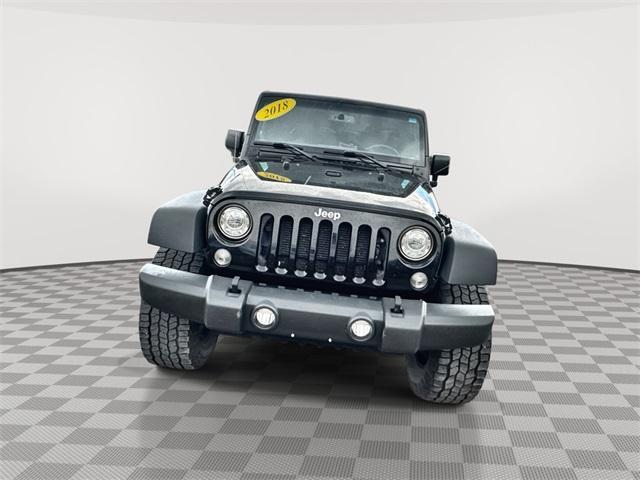 used 2018 Jeep Wrangler JK Unlimited car, priced at $27,499