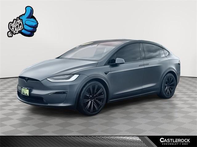 used 2022 Tesla Model X car, priced at $60,499