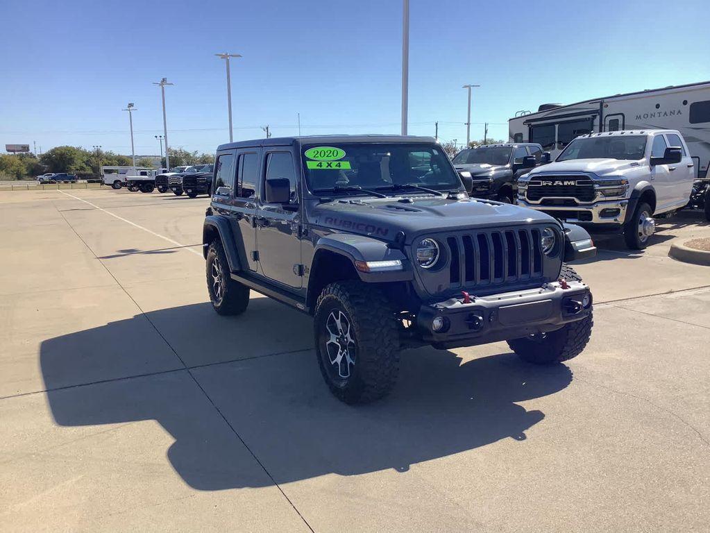 used 2020 Jeep Wrangler Unlimited car, priced at $44,850
