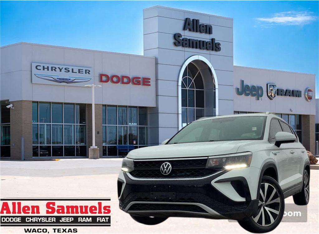 used 2022 Volkswagen Taos car, priced at $19,300