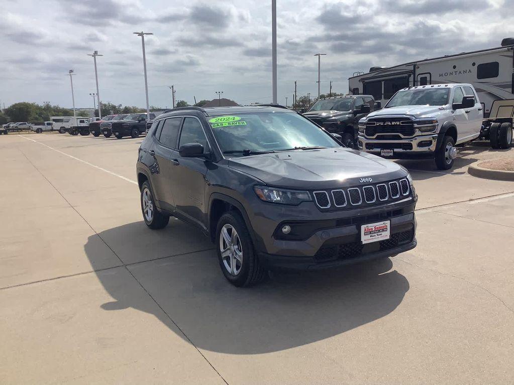 used 2024 Jeep Compass car, priced at $25,700