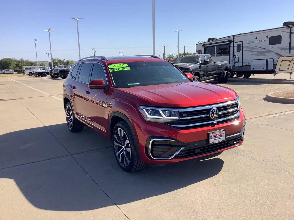 used 2022 Volkswagen Atlas car, priced at $36,250