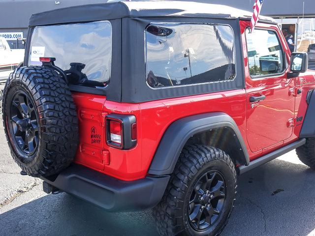 used 2022 Jeep Wrangler car, priced at $28,840