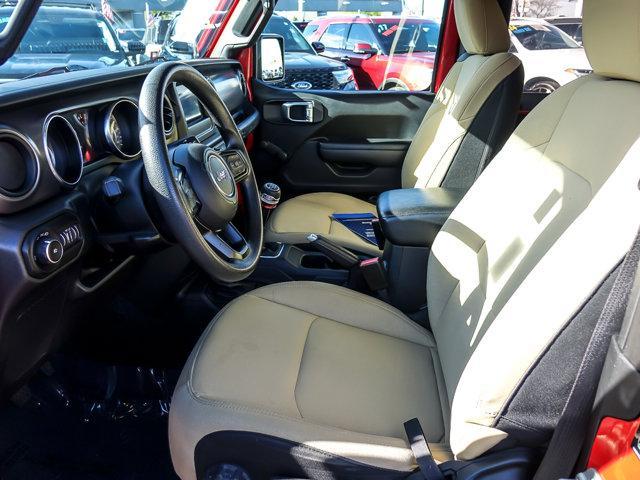 used 2022 Jeep Wrangler car, priced at $28,840
