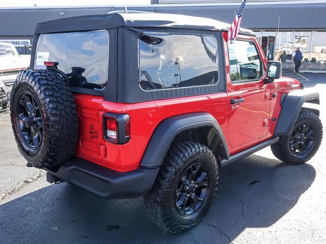 used 2022 Jeep Wrangler car, priced at $28,840