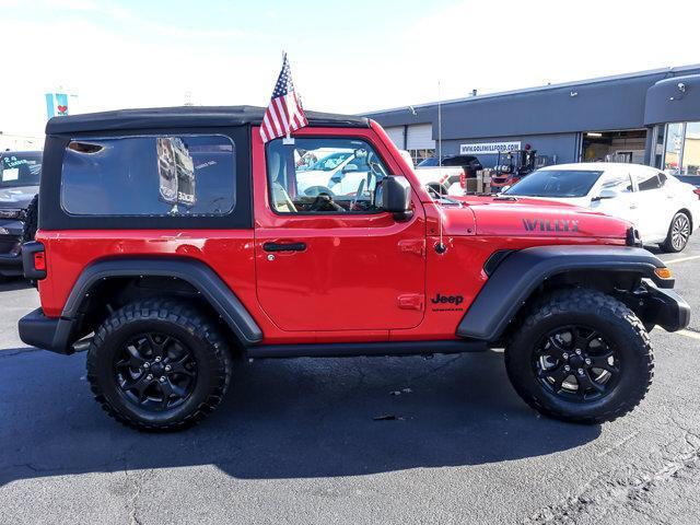 used 2022 Jeep Wrangler car, priced at $28,840