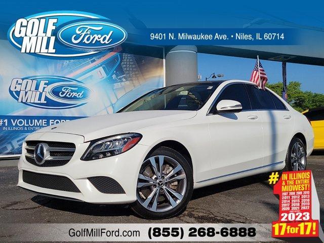 used 2019 Mercedes-Benz C-Class car, priced at $23,995
