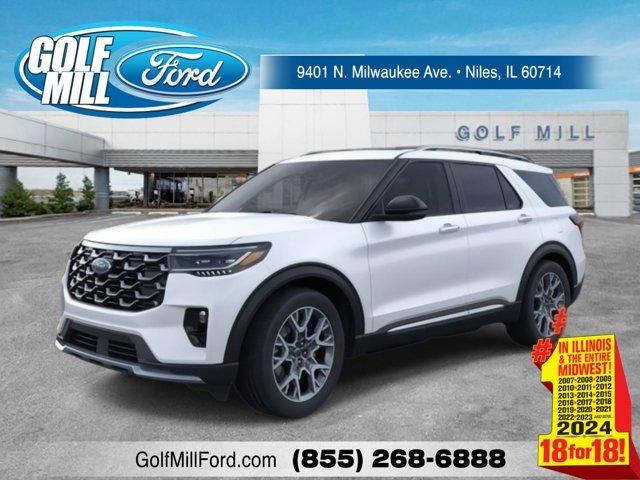 new 2025 Ford Explorer car, priced at $53,707