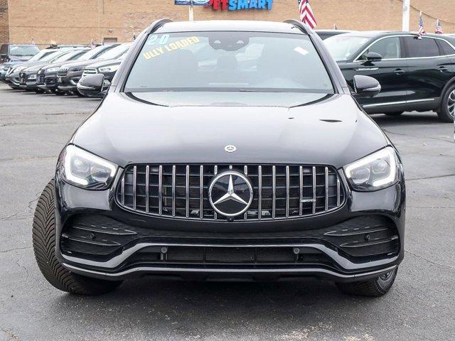 used 2020 Mercedes-Benz AMG GLC 43 car, priced at $42,896