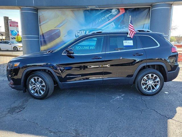 used 2021 Jeep Cherokee car, priced at $27,985