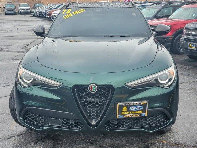 used 2018 Alfa Romeo Stelvio car, priced at $21,897