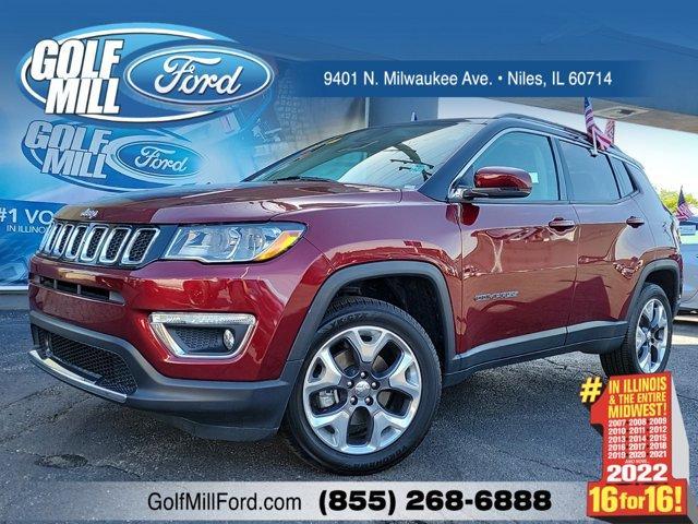 used 2021 Jeep Compass car, priced at $25,885