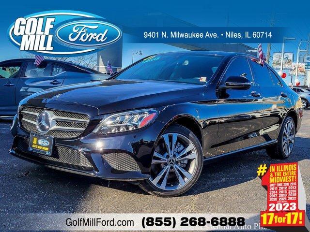 used 2021 Mercedes-Benz C-Class car, priced at $29,995