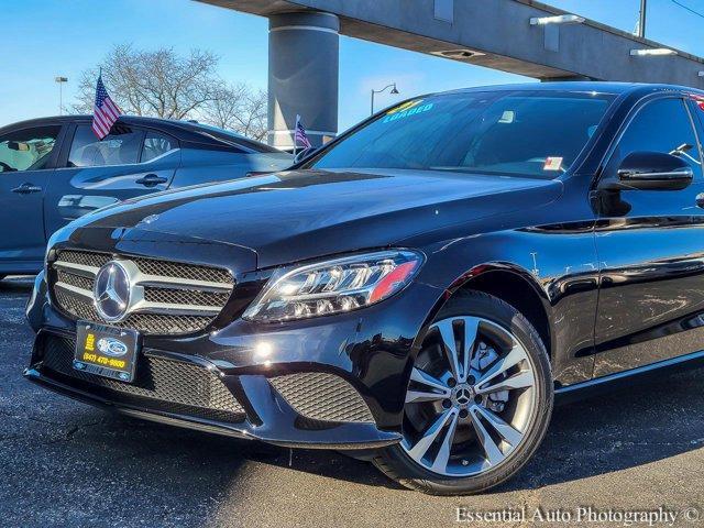 used 2021 Mercedes-Benz C-Class car, priced at $29,995