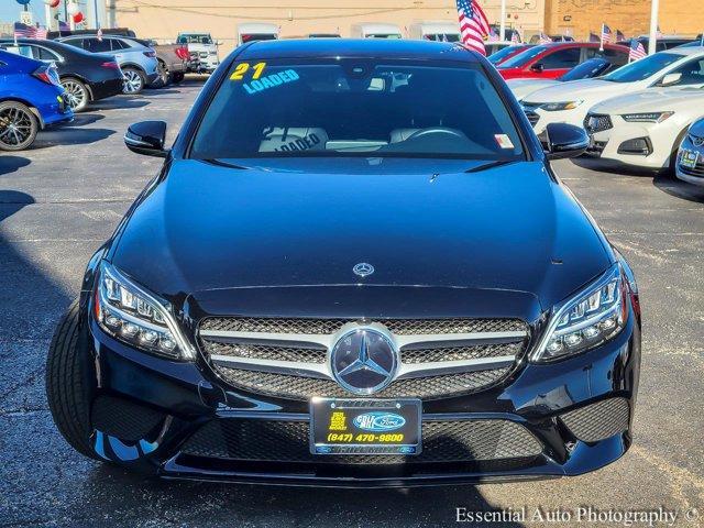 used 2021 Mercedes-Benz C-Class car, priced at $29,995