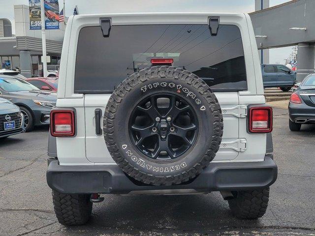 used 2021 Jeep Wrangler Unlimited car, priced at $32,887