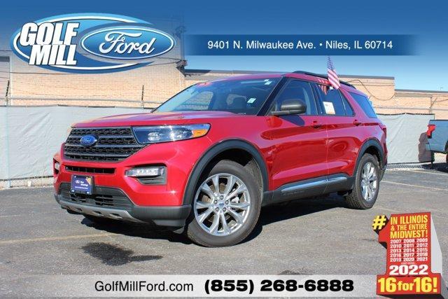used 2021 Ford Explorer car, priced at $32,896