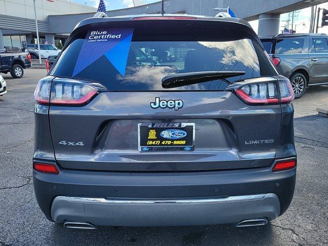 used 2021 Jeep Cherokee car, priced at $31,896