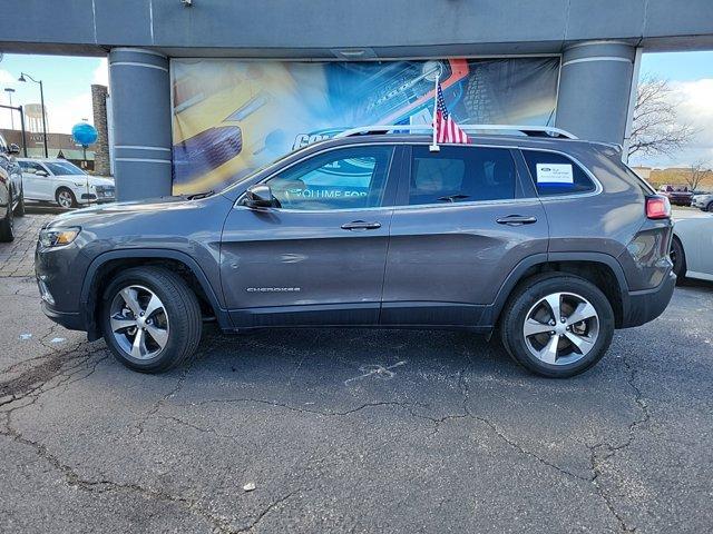 used 2021 Jeep Cherokee car, priced at $31,896