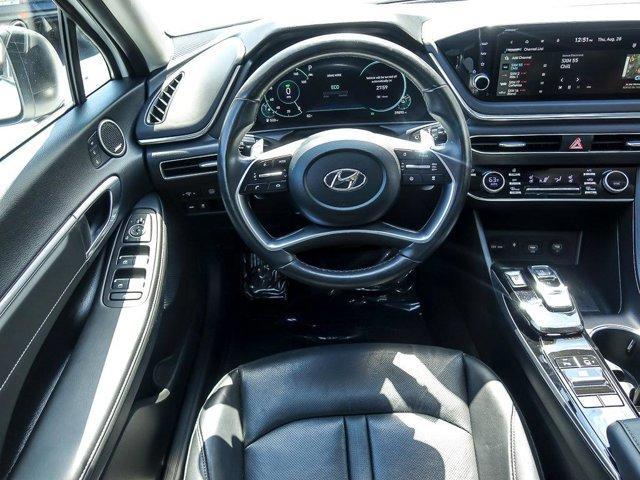 used 2021 Hyundai Sonata Hybrid car, priced at $22,978