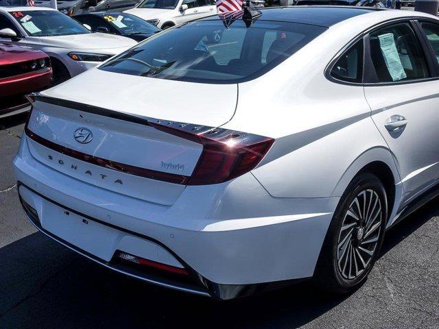 used 2021 Hyundai Sonata Hybrid car, priced at $22,978