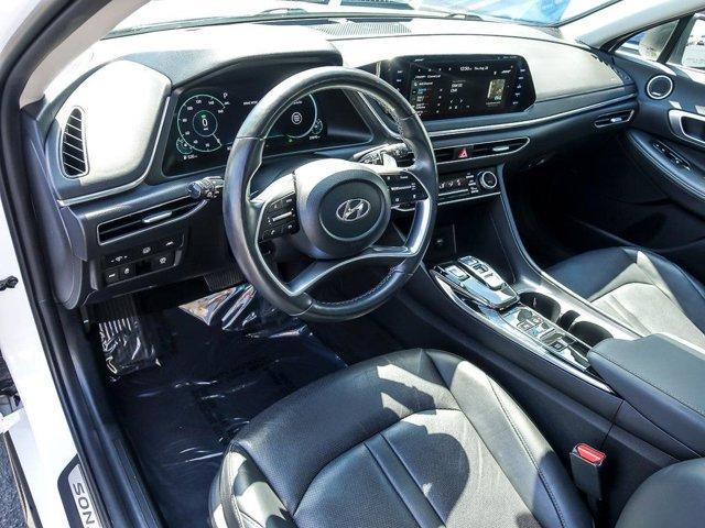 used 2021 Hyundai Sonata Hybrid car, priced at $22,978