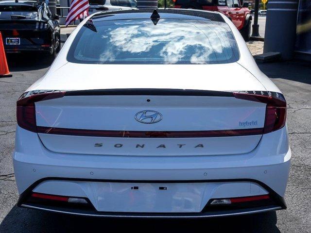 used 2021 Hyundai Sonata Hybrid car, priced at $22,978