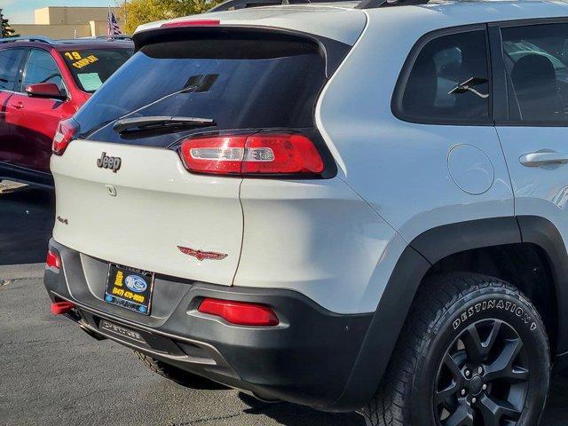 used 2017 Jeep Cherokee car, priced at $10,904