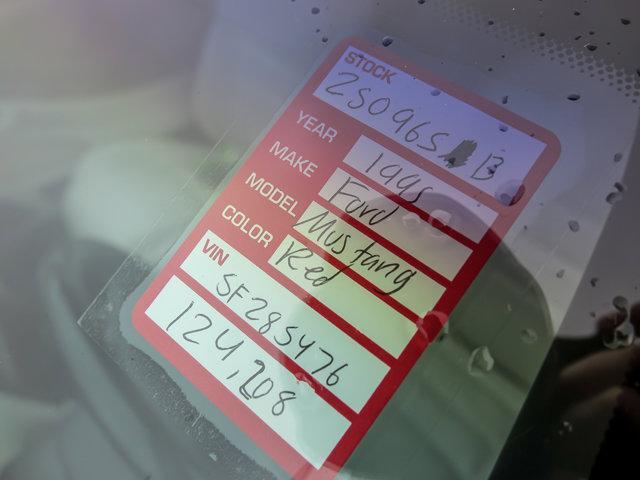 used 1995 Ford Mustang car, priced at $11,990