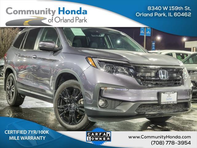 used 2022 Honda Pilot car, priced at $33,877